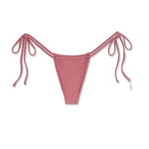 Inamorata Capreria bikini bottom in Dawn Pink
